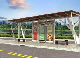 2015年9月8日新疆第七批候車亭生產完成