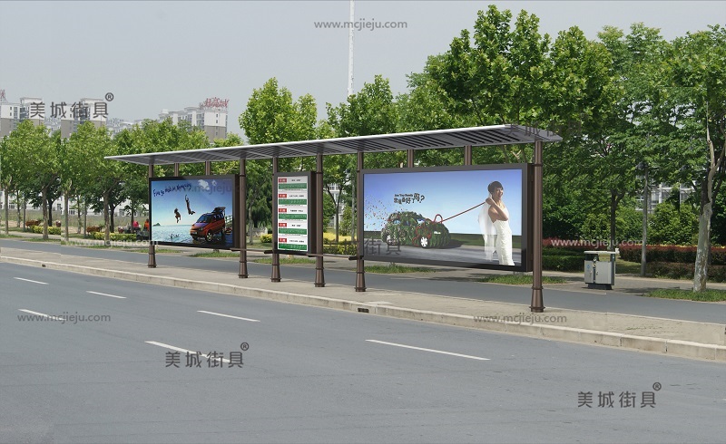 2018.6.25  天津公交站臺、候車亭發(fā)貨