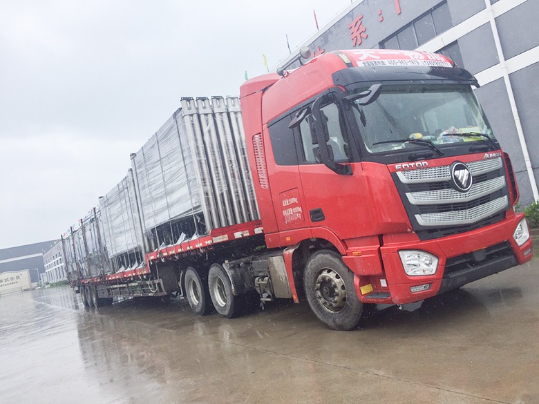 2018.7.5  福建龍海公交站臺、候車亭發(fā)貨